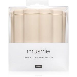 Mushie Coin & Tube Sorting Set třídicí hra 10m+ 1 ks obraz
