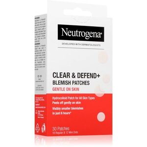 Neutrogena Clear & Defend+ náplasti na problematickou pleť pro citlivou pleť 30 ks obraz