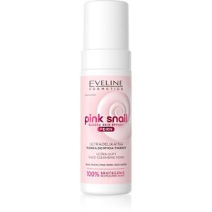 Eveline Cosmetics Pink Snail Glazed Skin Effect jemná čisticí pěna na obličej 150 ml obraz