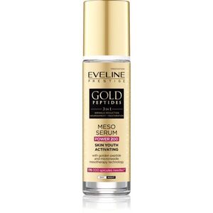 Eveline Cosmetics Gold Peptides 3 in 1 aktivační sérum pro mladistvý vzhled 30 ml obraz