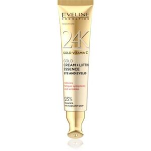 Eveline Cosmetics 24k Gold & Caviar 24K Gold Vitamin C vypínací krém na oční okolí 15 ml obraz