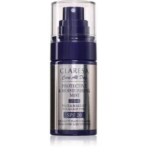 Claresa Care All Day Protective & Moisturising Mist fixační sprej na make-up s hydratačním účinkem SPF 20 50 ml obraz