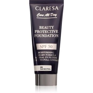 Claresa Care All Day Beauty Protective Foundation ochranný make-up SPF 50 odstín 0N Fair Neutral 30 ml obraz