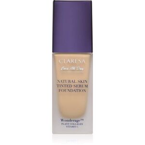 Claresa Care All Day Natural Skin Tinted Serum Foundation lehký tónovací fluid pro přirozený vzhled odstín 2WO Medium Olive 32 ml obraz