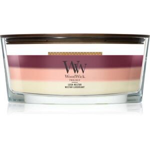 Woodwick Trilogy Lush Nectar vonná svíčka s dřevěným knotem 453.6 g obraz