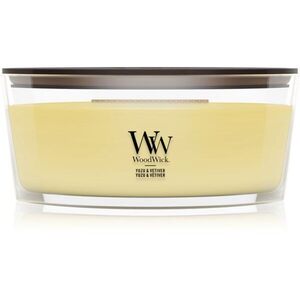 Woodwick Yuzu & Vetiver vonná svíčka s dřevěným knotem 453.6 g obraz