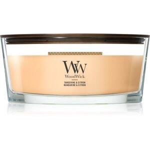 Woodwick Tangerine & Citron vonná svíčka s dřevěným knotem 453.6 g obraz