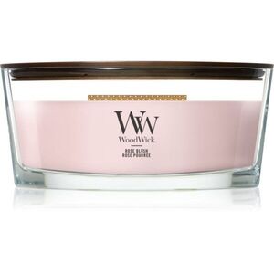 Woodwick Rose Blush vonná svíčka s dřevěným knotem 453.6 g obraz