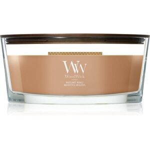 Woodwick Hazelnut Roast vonná svíčka s dřevěným knotem 453.6 g obraz