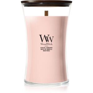 Woodwick Coastal Sunberry vonná svíčka s dřevěným knotem 610 g obraz