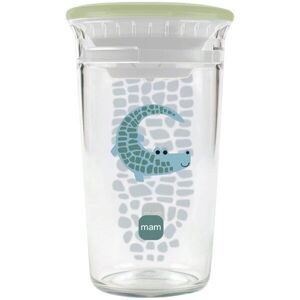 MAM Easy to Drink Cup netekoucí hrnek Green 8m+ 290 ml obraz