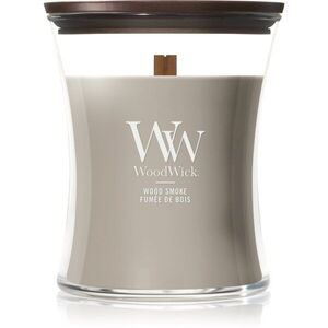 Woodwick Wood Smoke vonná svíčka s dřevěným knotem 275 g obraz