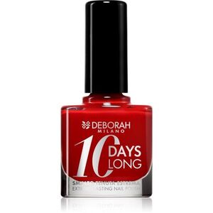 Deborah Milano 10 Days Long rychleschnoucí lak na nehty odstín 161 Dark Red 11 ml obraz