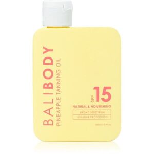 Bali Body Pineapple Tanning Oil olej na opalování SPF 15 100 ml obraz