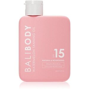 Bali Body Watermelon Tanning Oil olej na opalování SPF 15 100 ml obraz