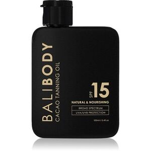 Bali Body Cacao Tanning Oil olej na opalování SPF 15 100 ml obraz