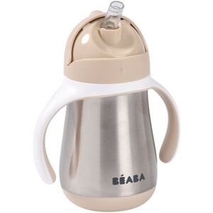 Beaba Stainless Steel Baby Bottle nerezová termoláhev Clay Earth 250 ml obraz