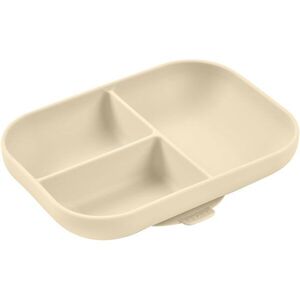 Beaba Divided Silicone Plate dělený talíř s přísavkou Clay 1 ks obraz