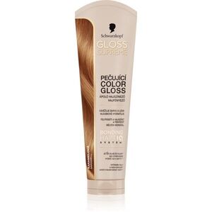 Schwarzkopf Creme Supreme Gloss barvicí maska dodávající hydrataci a lesk odstín Karamelová 145 ml obraz