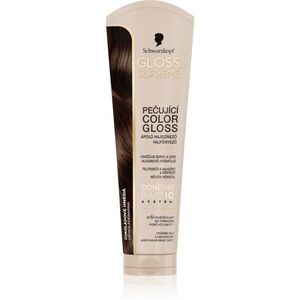 Schwarzkopf Creme Supreme Gloss barvicí maska dodávající hydrataci a lesk odstín Čokoládově Hnědá 145 ml obraz