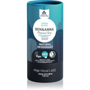 BEN&ANNA Natural Deodorant Urban Black tuhý deodorant 40 g obraz