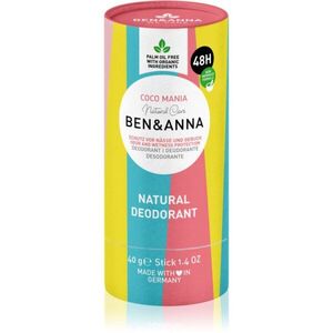 BEN&ANNA Natural Deodorant Coco Mania tuhý deodorant 40 g obraz