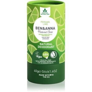BEN&ANNA Natural Deodorant Persian Lime tuhý deodorant 40 g obraz