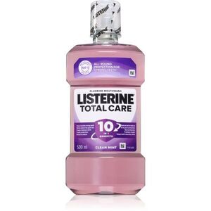 Listerine Total Care Clean Mint ústní voda pro kompletní ochranu zubů 10 v 1 500 ml obraz