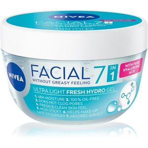 NIVEA Facial Plumping Hydro Gel hydratační pleťový gel s kyselinou hyaluronovou 100 ml obraz