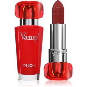 PUPA Milano Vamp! Luminous Lipstick rtěnka pro plné rty odstín 300 Scarlet Bordeaux 3.5 g obraz