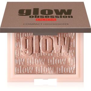 PUPA Milano Glow Obsession kompaktní pudrový rozjasňovač odstín 002 - Rose Gold 6 g obraz