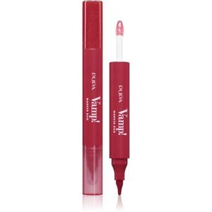 PUPA Milano Vamp! Lip Marker Duo fix na rty s leskem odstín 005 Cherry Granita 1.4 ml obraz