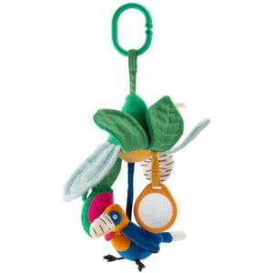 MOULIN ROTY Hanging Activity Flower kontrastní závěsná hračka 0m+ 1 ks obraz