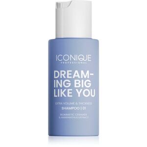 ICONIQUE Professional DREAMING BIG LIKE YOU Volume & Thickness šampon pro zvětšení objemu pro jemné vlasy 70 ml obraz