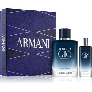 Armani Acqua di Giò Profondo dárková sada pro muže obraz