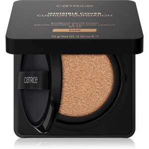 Catrice Invisible Cover Cushion Foundation matující make-up v houbičce SPF 30 odstín 033W 10 g obraz