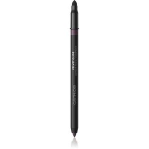 Catrice Velvet Glide voděodolná tužka na oči s matným efektem odstín 040 Plum Line 1.4 g obraz