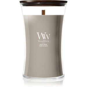 Woodwick Wood Smoke vonná svíčka s dřevěným knotem 610 g obraz