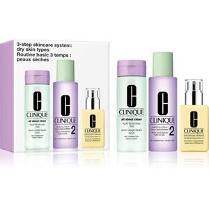 Clinique 3 Steps Skincare Systeme Dry Skin Types dárková sada pro suchou pleť obraz