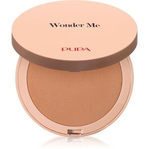 PUPA Milano Wonder Me Bronzer kompaktní bronzující pudr pro dokonalou pleť odstín 002 - Medium Warm 7.5 g obraz