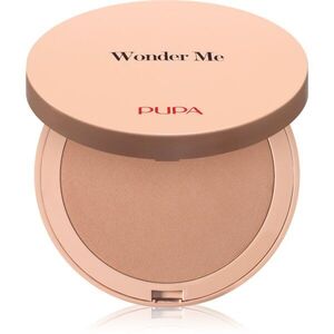 PUPA Milano Wonder Me Bronzer kompaktní bronzující pudr pro dokonalou pleť odstín 001 - Light Neutral 7.5 g obraz