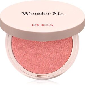 PUPA Milano Wonder Me Natural Effect Blush kompaktní tvářenka pro přirozený vzhled odstín 004 True Love - Matt 4 g obraz