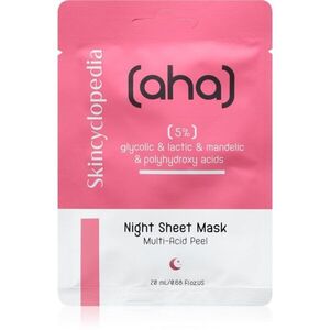Skincyclopedia Night Sheet Mask plátýnková maska na noc 20 ml obraz