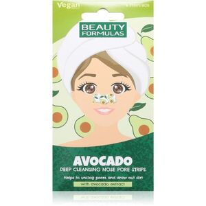 Beauty Formulas Avocado péče na rozšířené póry a černé tečky 6 ks obraz