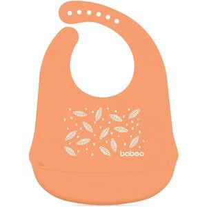 Baboo Silicone Bib bryndák Peachy Keen, 4m+ 1 ks obraz
