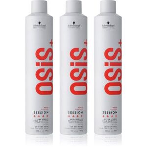 Schwarzkopf Professional Osis+ Session lak na vlasy se silnou fixací výhodné balení obraz