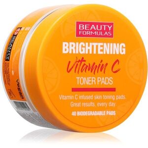 Beauty Formulas Vitamin C tonizační polštářky 40 ks obraz