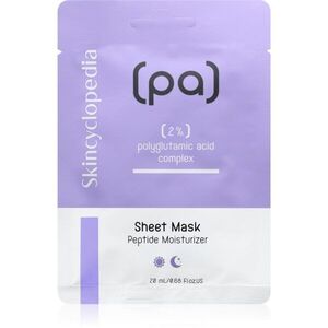 Skincyclopedia Peptide Moisturizer hydratační plátýnková maska 20 ml obraz