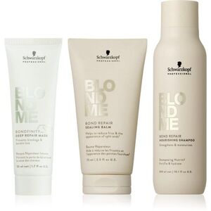 Schwarzkopf Professional Blondme Repair Nourishing Set sada pro blond vlasy obraz