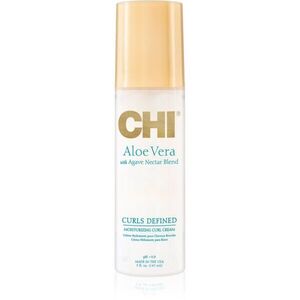CHI Aloe Vera Moisturizing Curl Cream bezoplachový sprej pro vlnité a kudrnaté vlasy 147 ml obraz